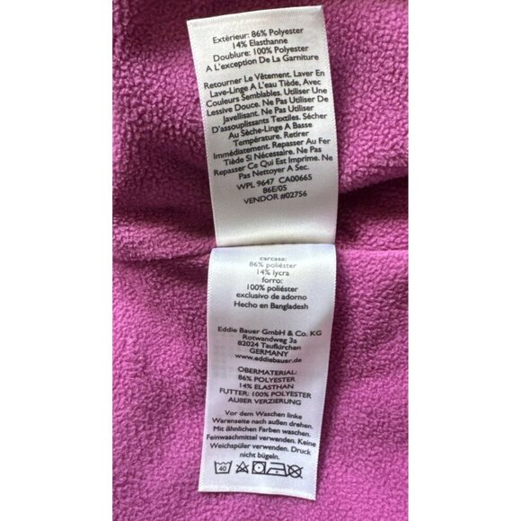 Eddie‎ Bauer Pants Womens 6 Grey Cargo Polar Fleece Lined Storm Repel Fabric - Picture 10 of 12